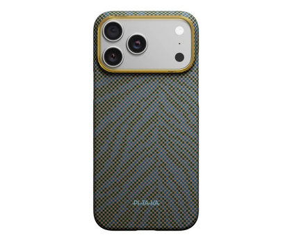 Etui do telefonów PITAKA Edge Case Breath of Veins do iPhone 17 Pro Max Dive Green